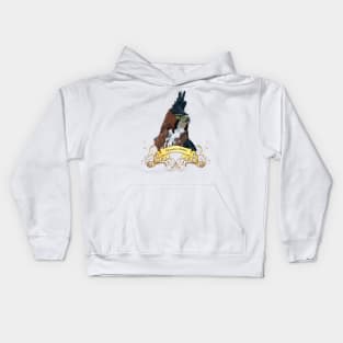 crested eagle Kids Hoodie